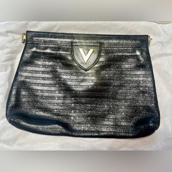Mario Valentino Vintage Leather Clutch